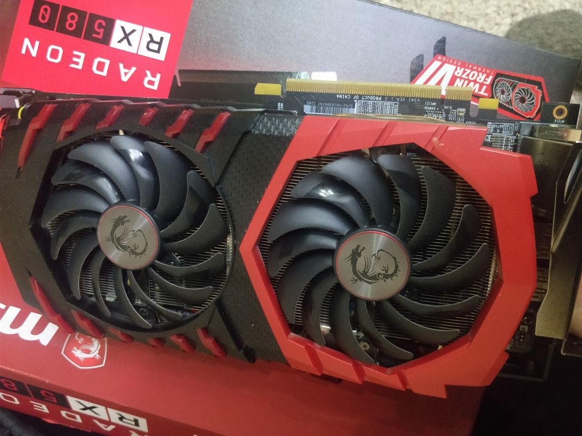 Відеокарта MSI Radeon RX 580 GAMING X 8G