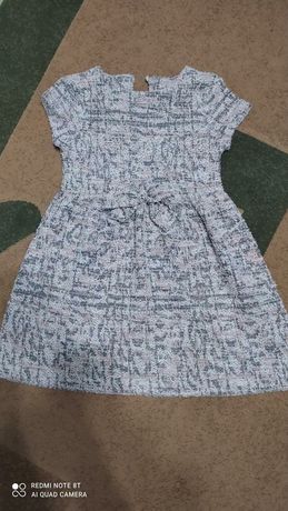 Платье плаття сукня на девочку 116, 122 рост сарафан твидовое

6