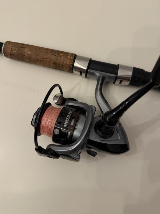 Wędka spinning YAD stonehill 10-35g + kołowrotek mistrall