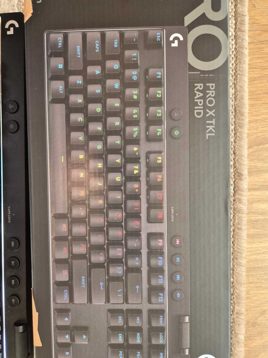 klawiatura Logitech G Pro x TKL Rapid czarna