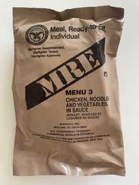 Racja żywnościowa MRE menu 3