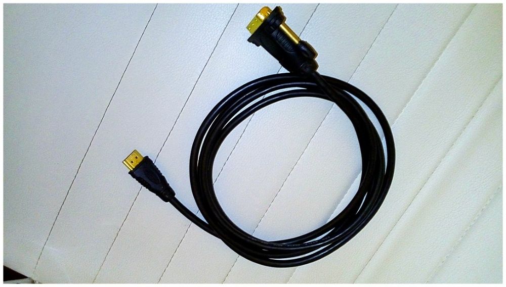Przejściówka Adapter Kabel VGA DE-15F DVI-D D-SUB HDMI Video DVB-T TV