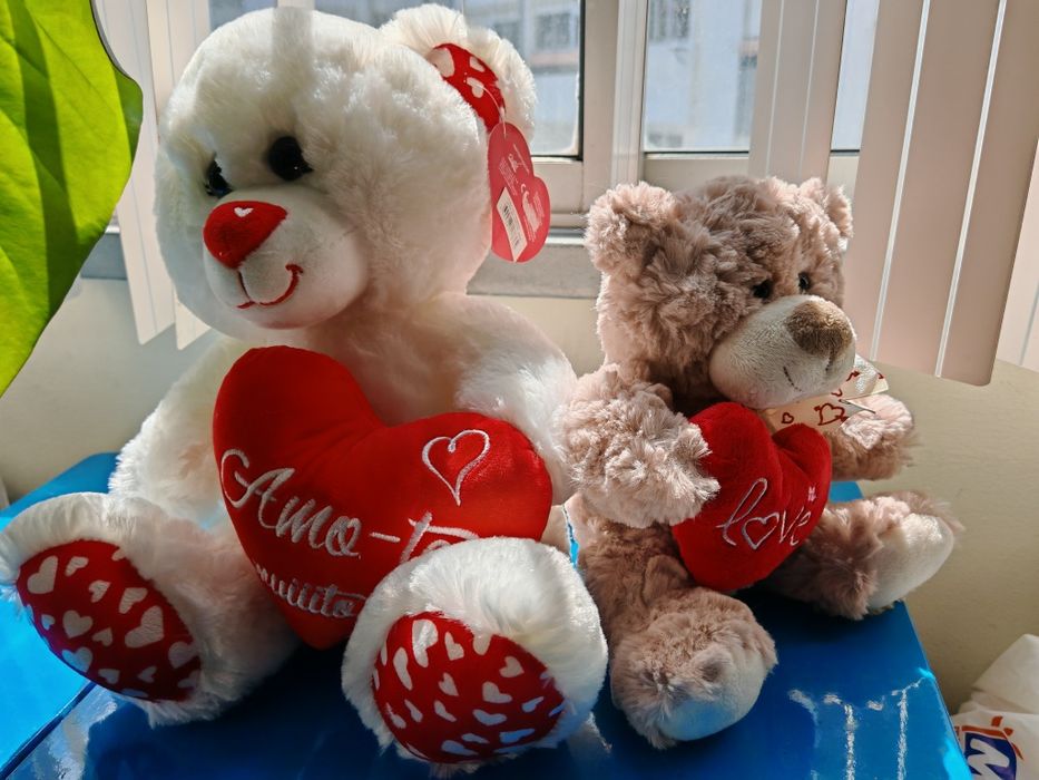 Peluches novos. Ursos