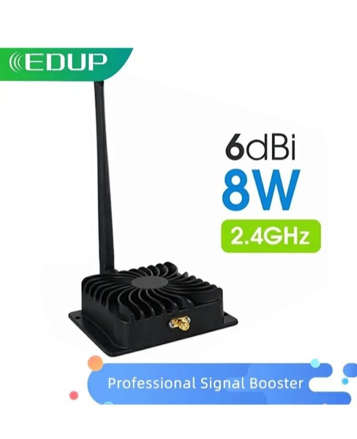 Підсилювач WI-FI EDUP 8w для роутерів та управління  дронами,квадрокоп