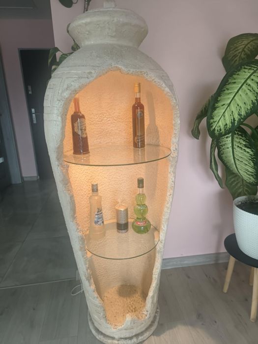 Wazon/barek podświetlany