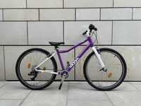 WOOM 5 fioletowy 24” - po serwisie - KuBikes Early Rider Frog