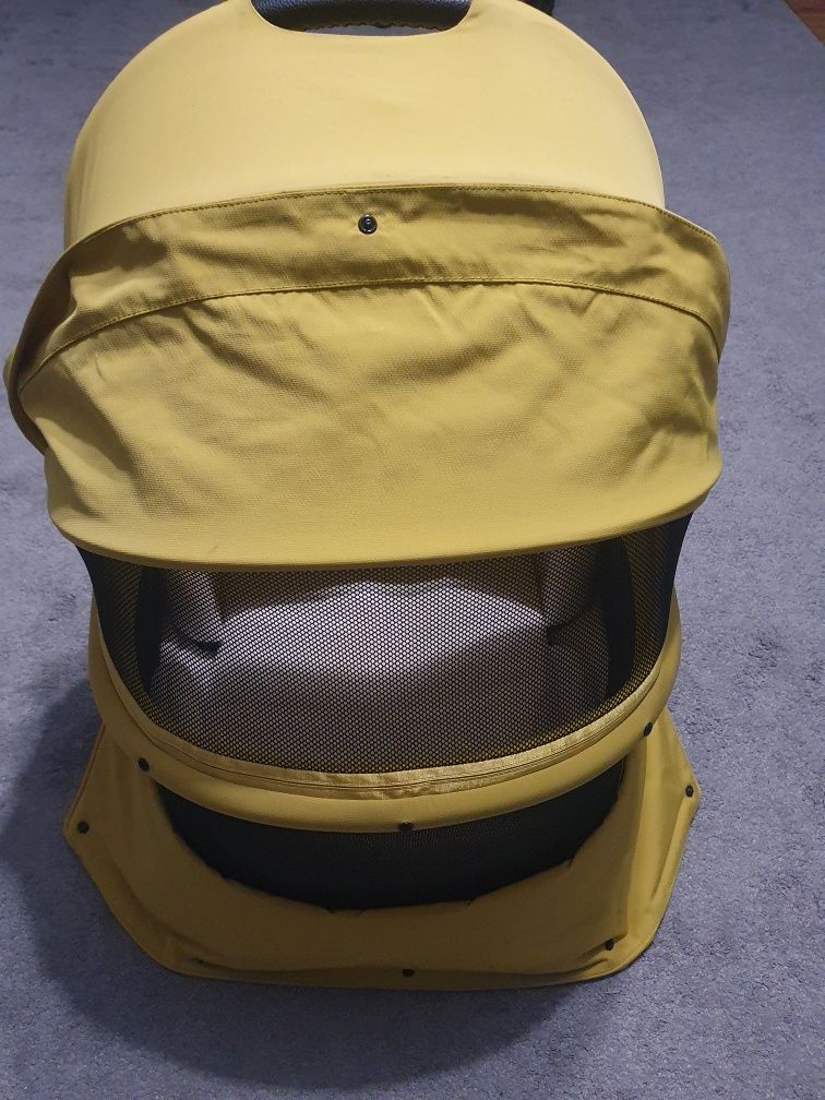 Gondola Cybex Priam 2.0 + Materacyk * Unikalny kolor Mustard Yellow **