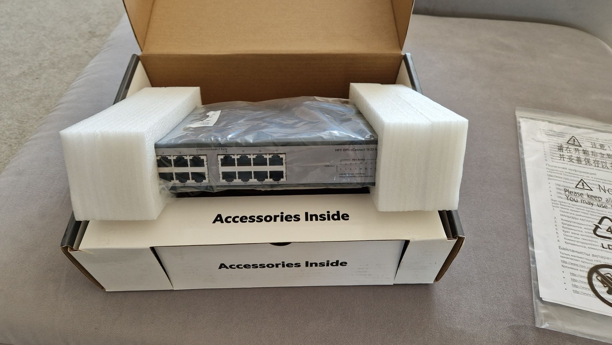Switch 16 portów HP OfficeConnect 1420 model JH016A