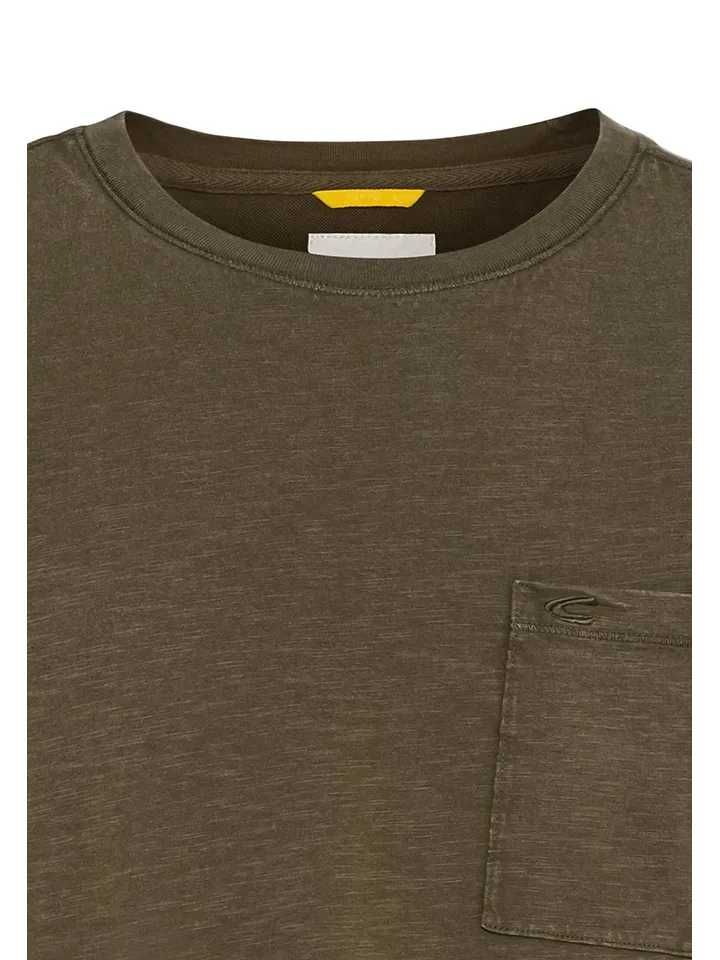 Koszulka w kolorze khaki Camel Active