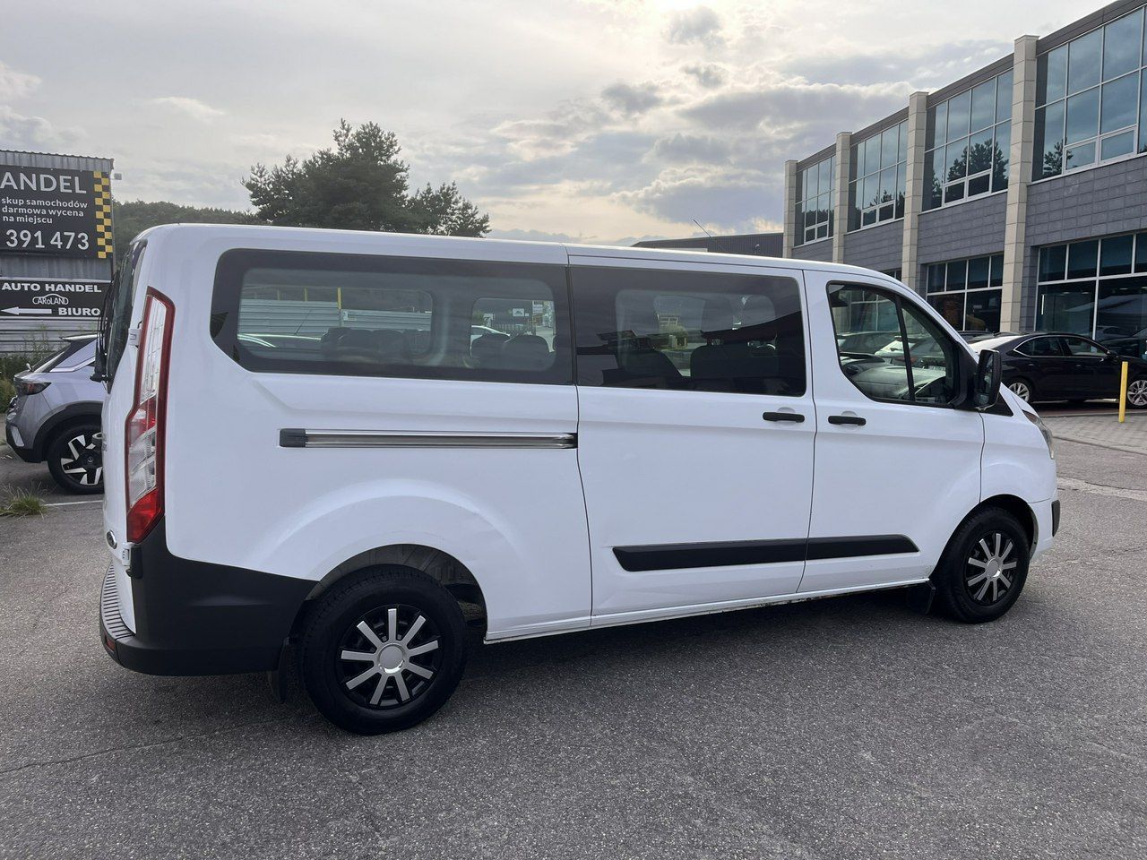 Ford Transit Custom Ford Transit Custom Salon PL 1-właś.100% bezwyp. 9-os. F-VAT23%