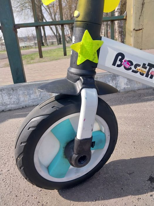 Продам біговел-велосипед з батьківською ручкою