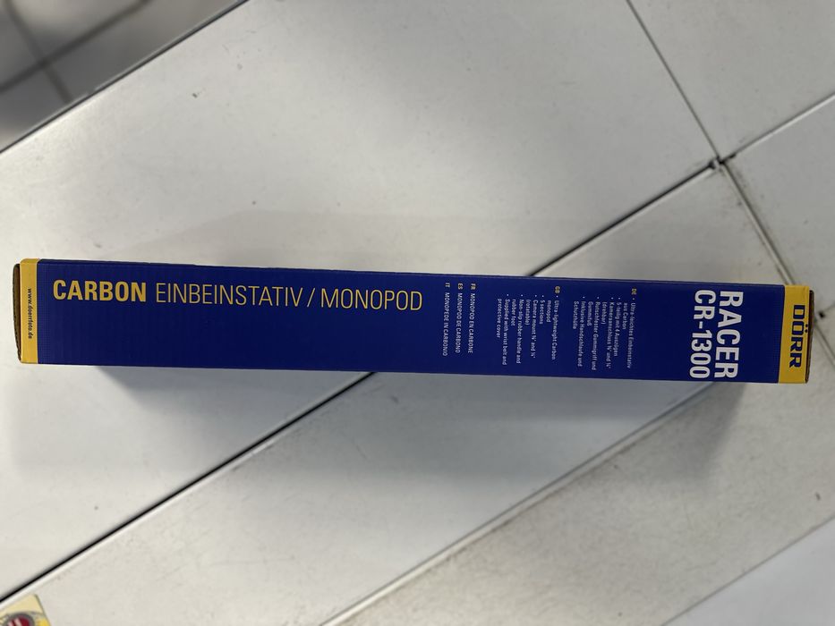 Monopé em carbono + bolsa de camara fotografica Novo