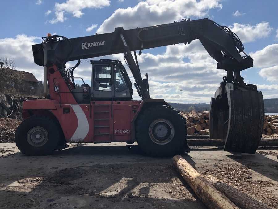 ramię teleskopowe wysięgnik chwytak Log Stacker Kalmar RTD1623