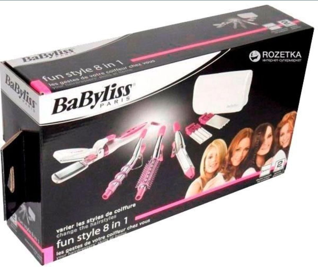 Мультістайлер BaByliss 2020CE. Плойка. Гофре. Paris.