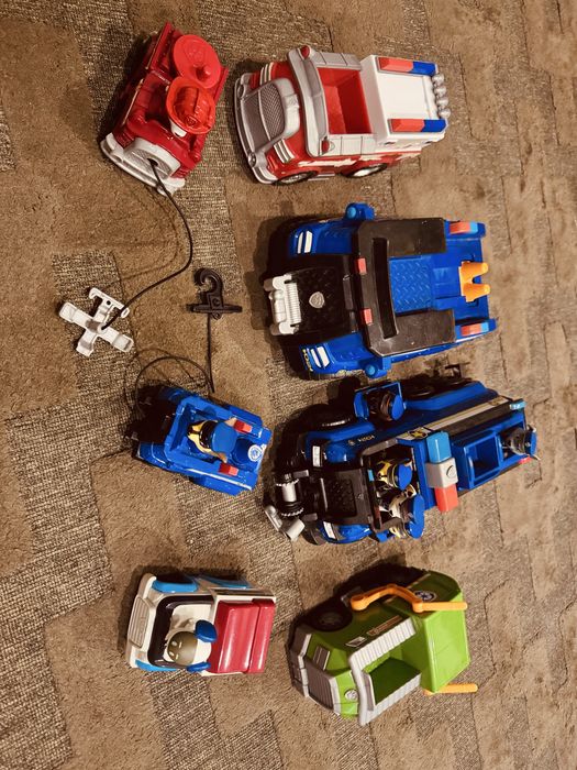 Brinquedos patrulha pata e superwings