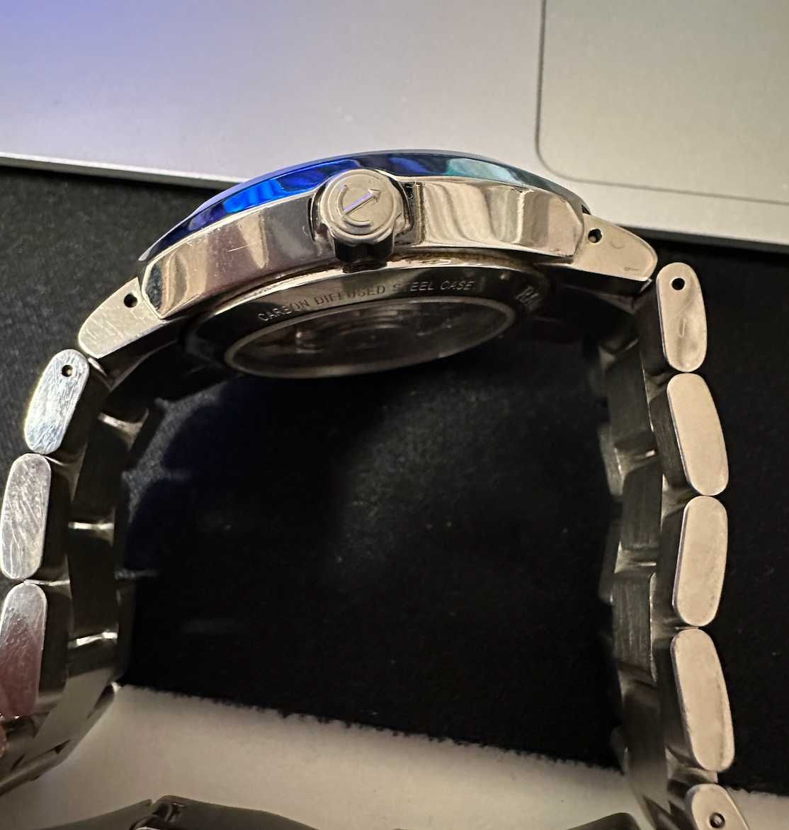 RADO D-STAR GENT AUTOMATIC STEEL Idealny stan pełny komplet, High Beat