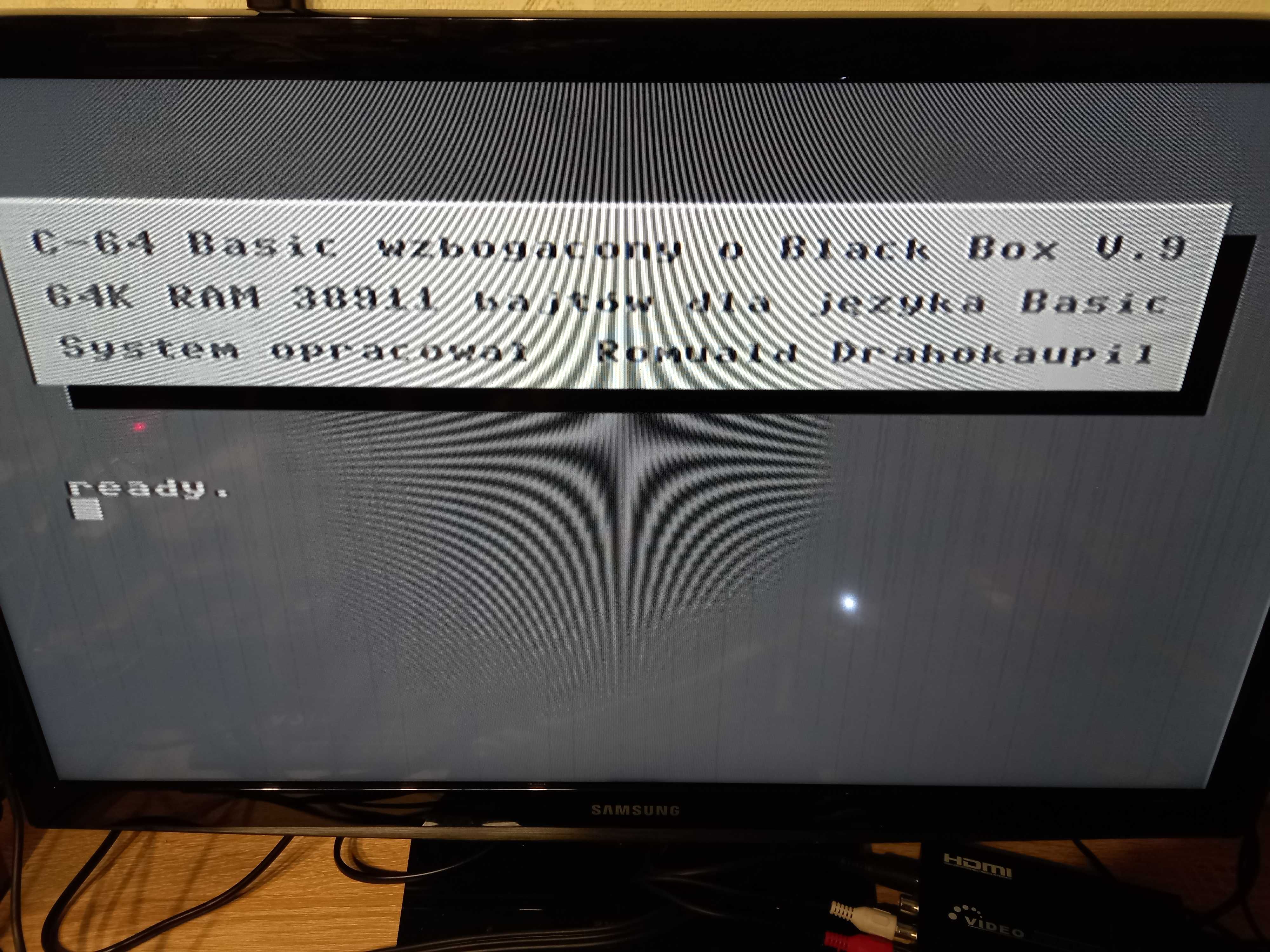 Kartridż BlackBox ver. 9 do Commodore