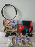 Nintendo switch super zestaw z grami