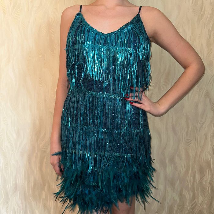 Сукня для бальних танців, розмір L (46)