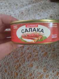 Салака в томатном соусе