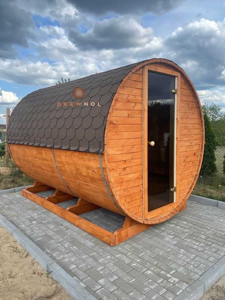 Sauna ogrodowa, sauna, sauna beczka, sauna Ebro, ruska bania