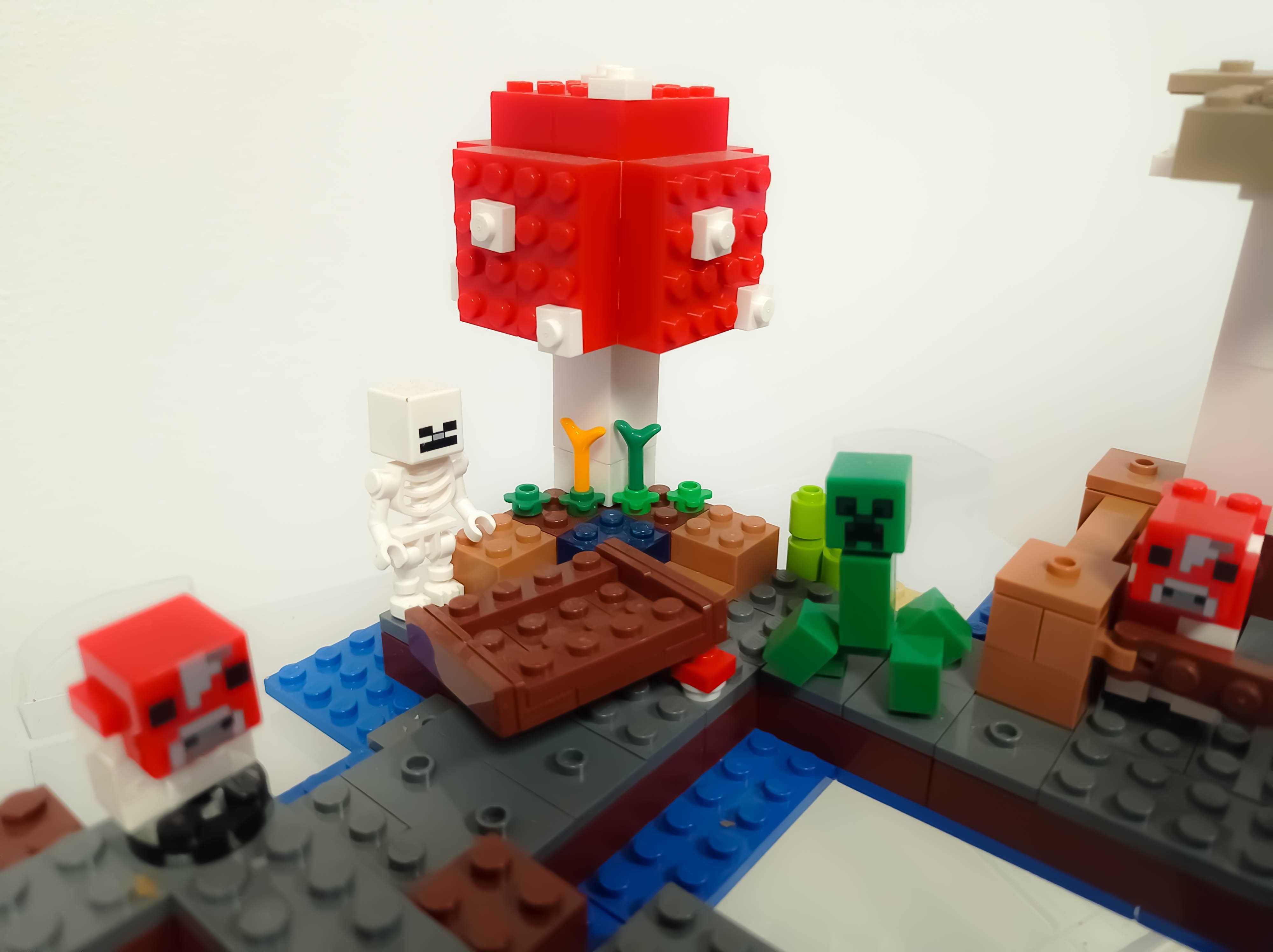 Zestaw LEGO 21129 Minecraft - Grzybowa wyspa