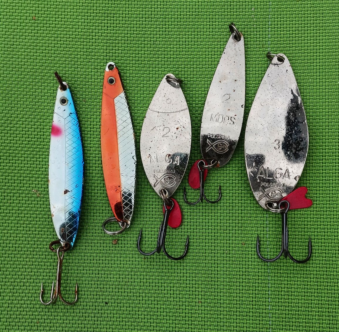 Wahadłówka, wahadłówki Polsping Alga 2, Alga 3, Mors 2