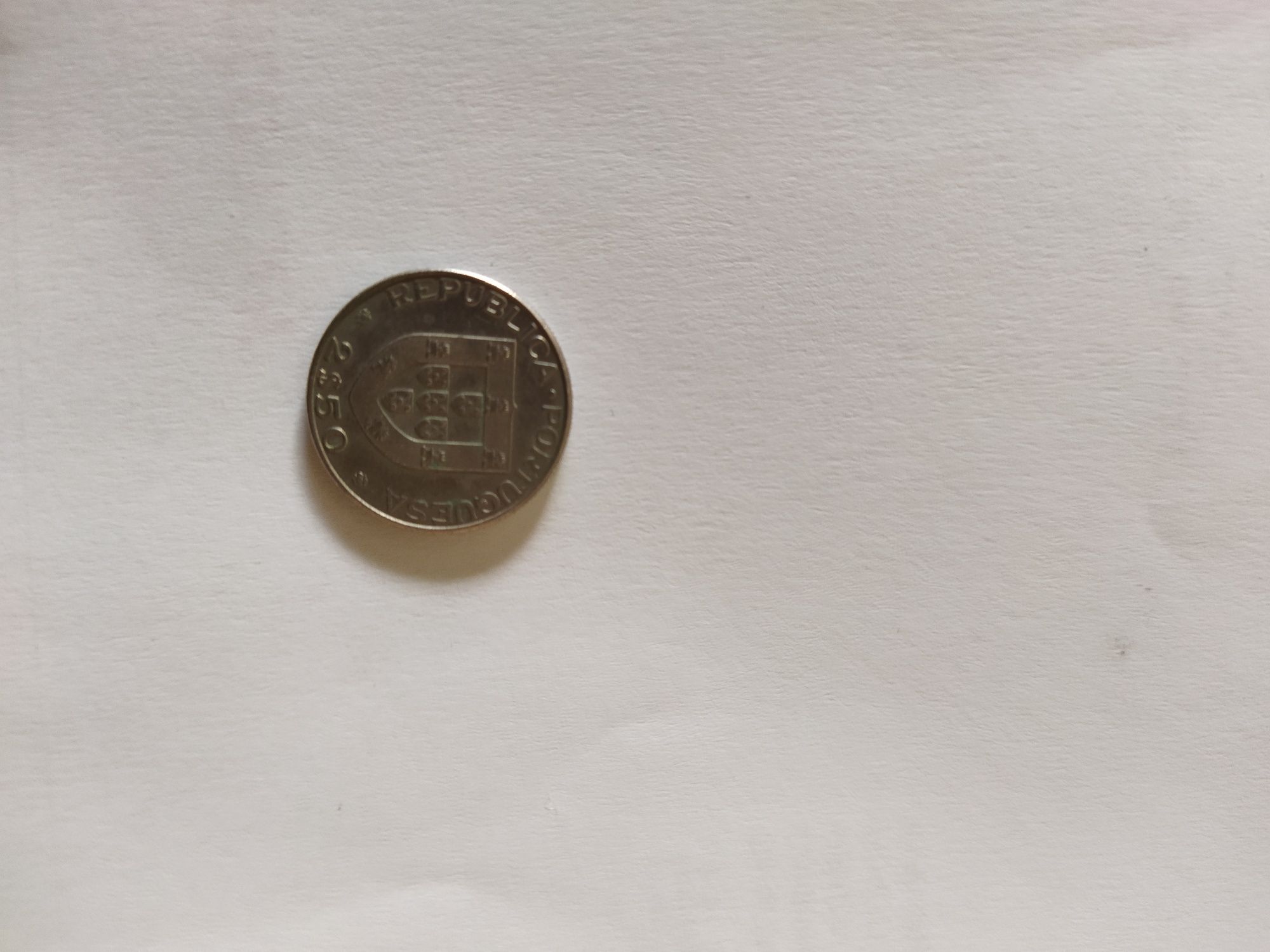 Moeda de 2,5 escudos comemorativa