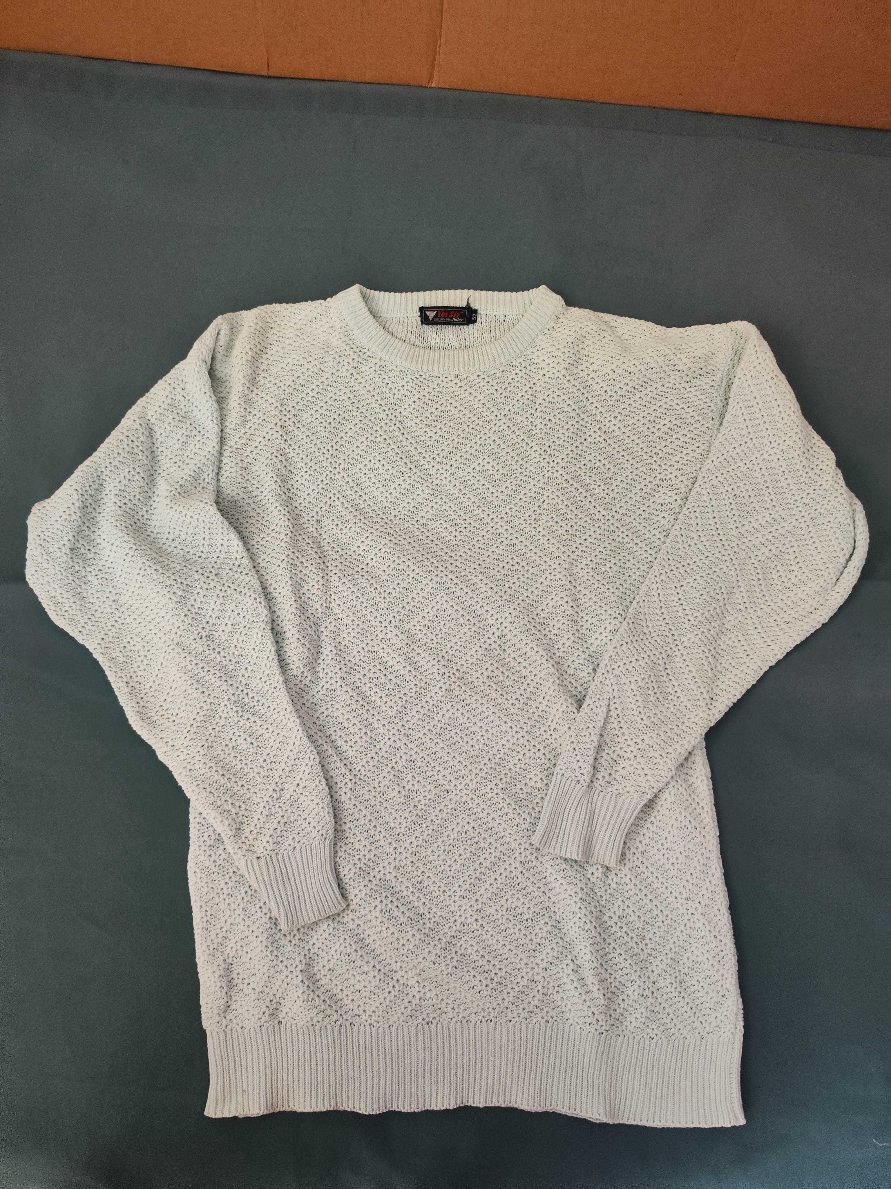 Sweter damski czarny, ecru polar Bluza dresowa sweter b. Duuuży 6XXL
