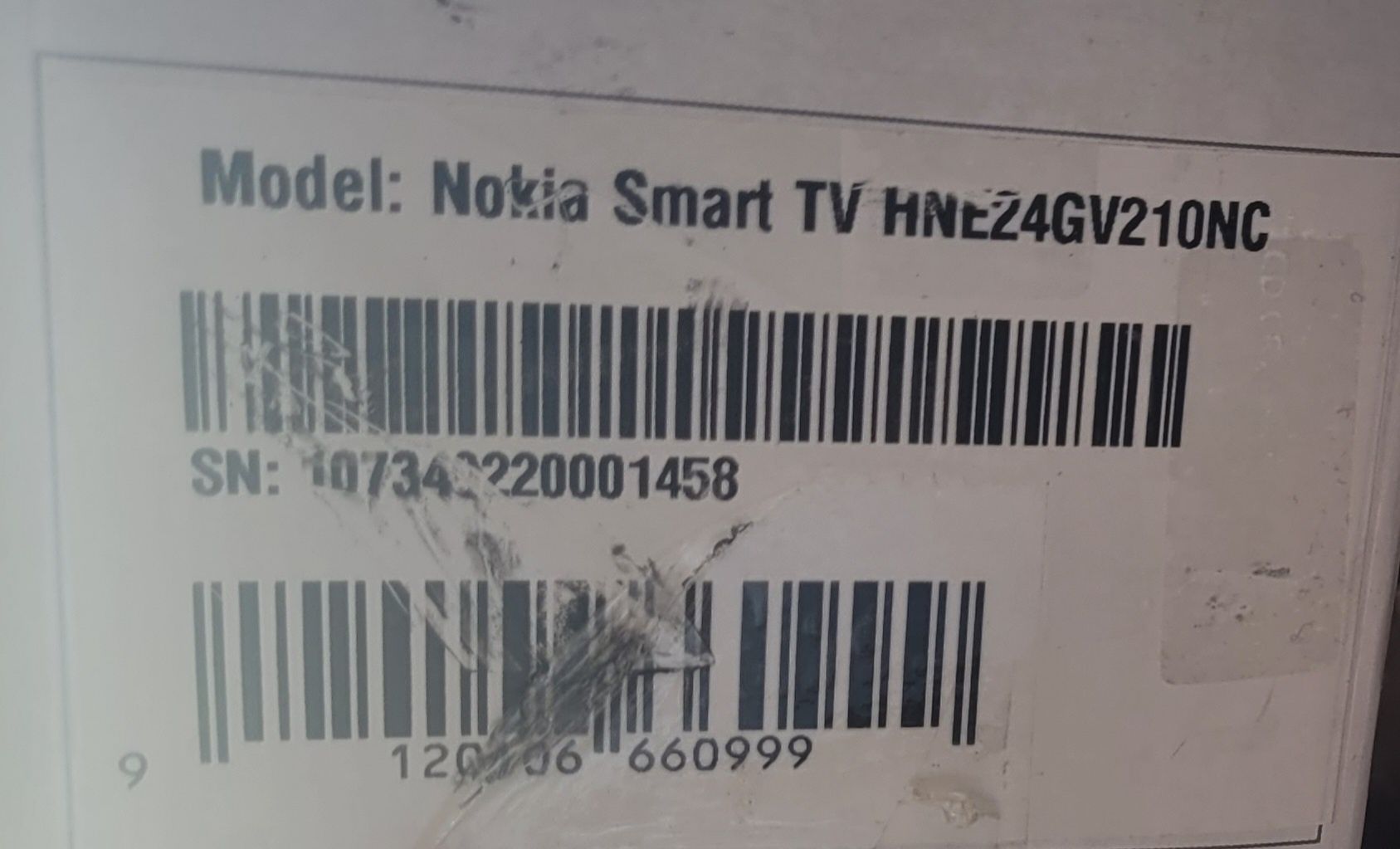 Telewizor LED 24 cale Nokia, AndroidTV, WiFi, Netflix, gwarancja