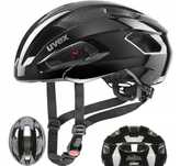 Kask rowerowy szosowy Uvex RISE all black 52-56 cm
