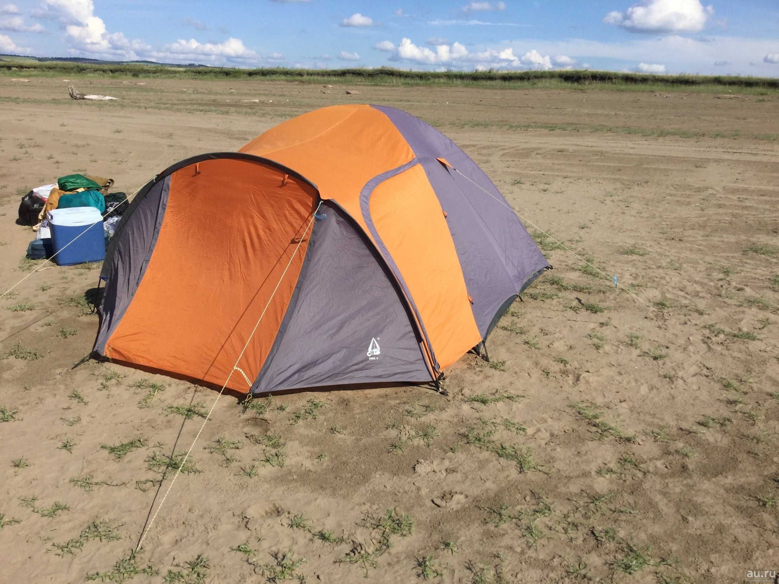 Палатка KIRA 4 от Camp Best (Германия), 4х-местная