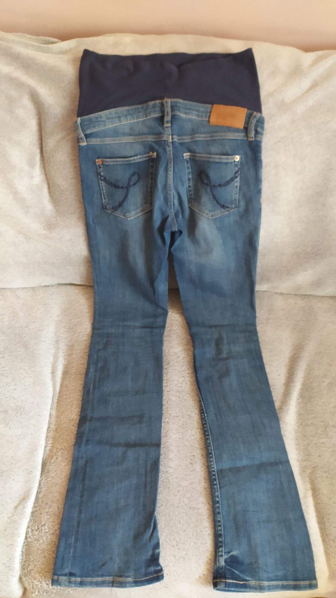 Spodnie ciążowe H&M Mama r. 36 jeansy
