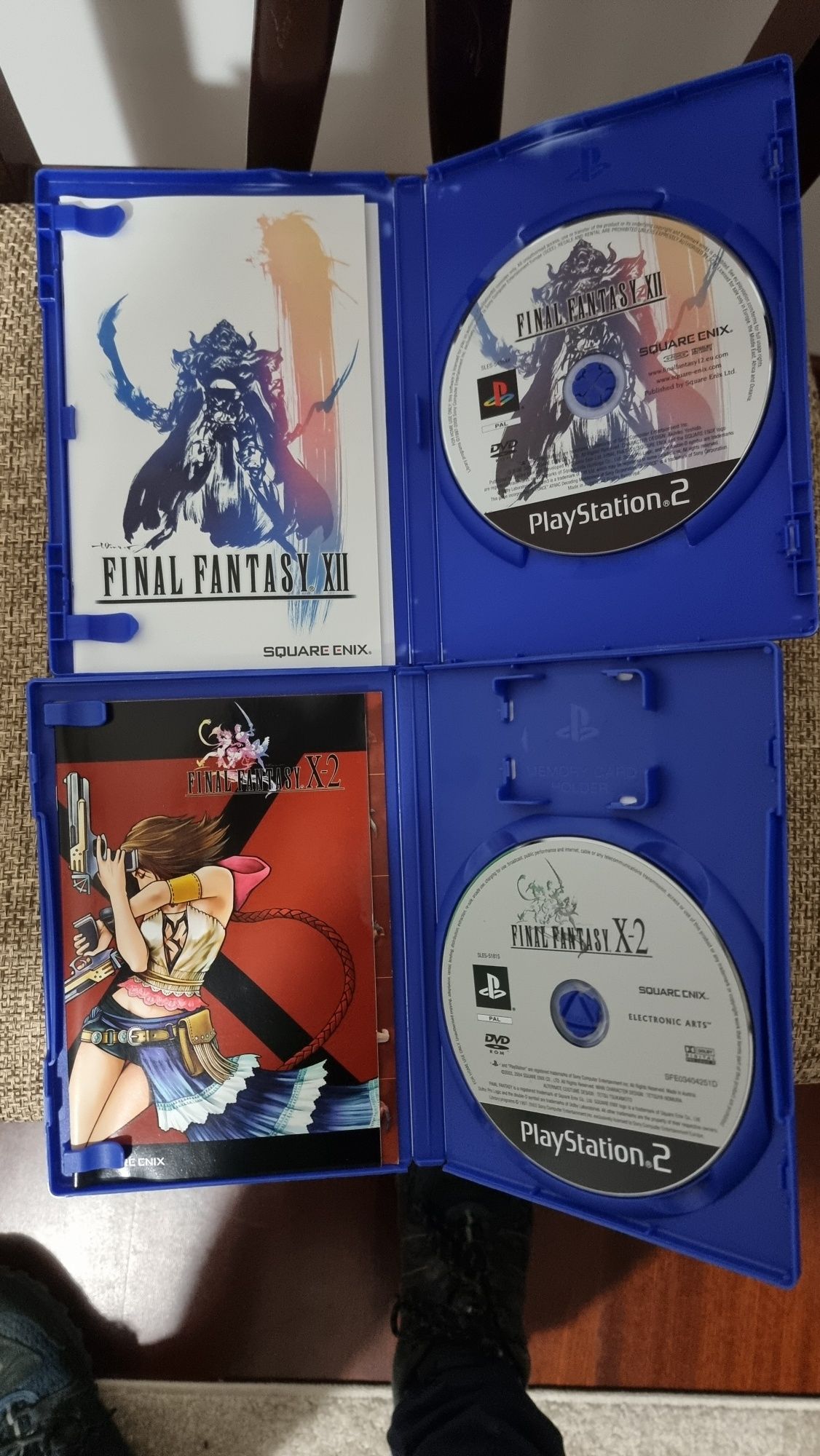 Final fantasy XII e X-2 PS2