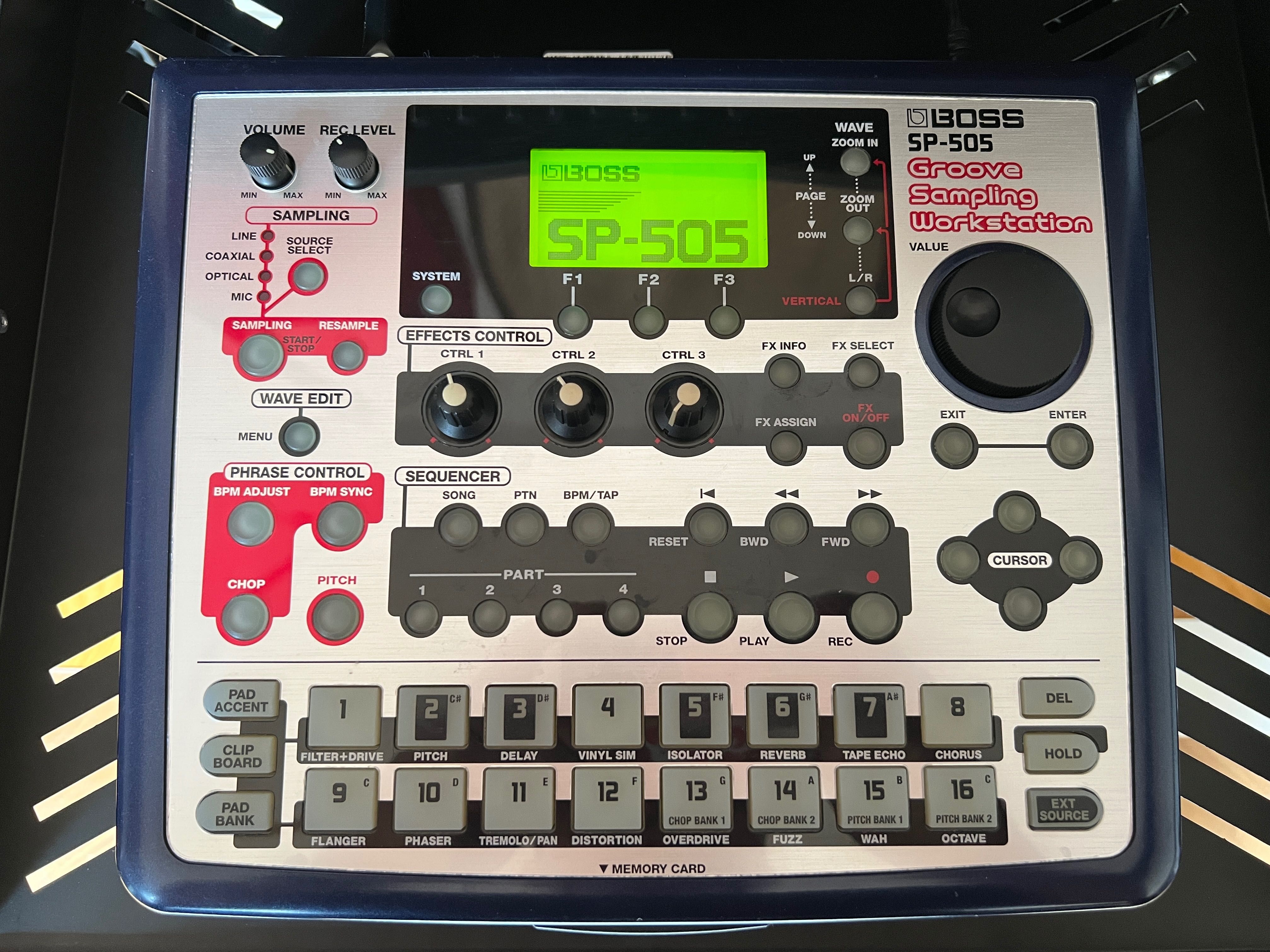 Sampler Boss SP 505