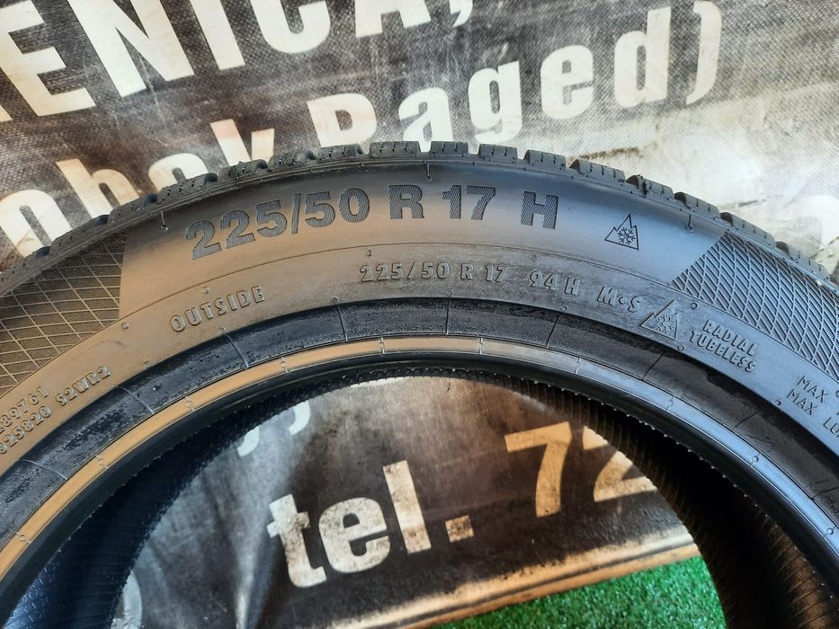 Opona zimowa 225/50/17 94H Continental winter Contact TS850p Nowa poje