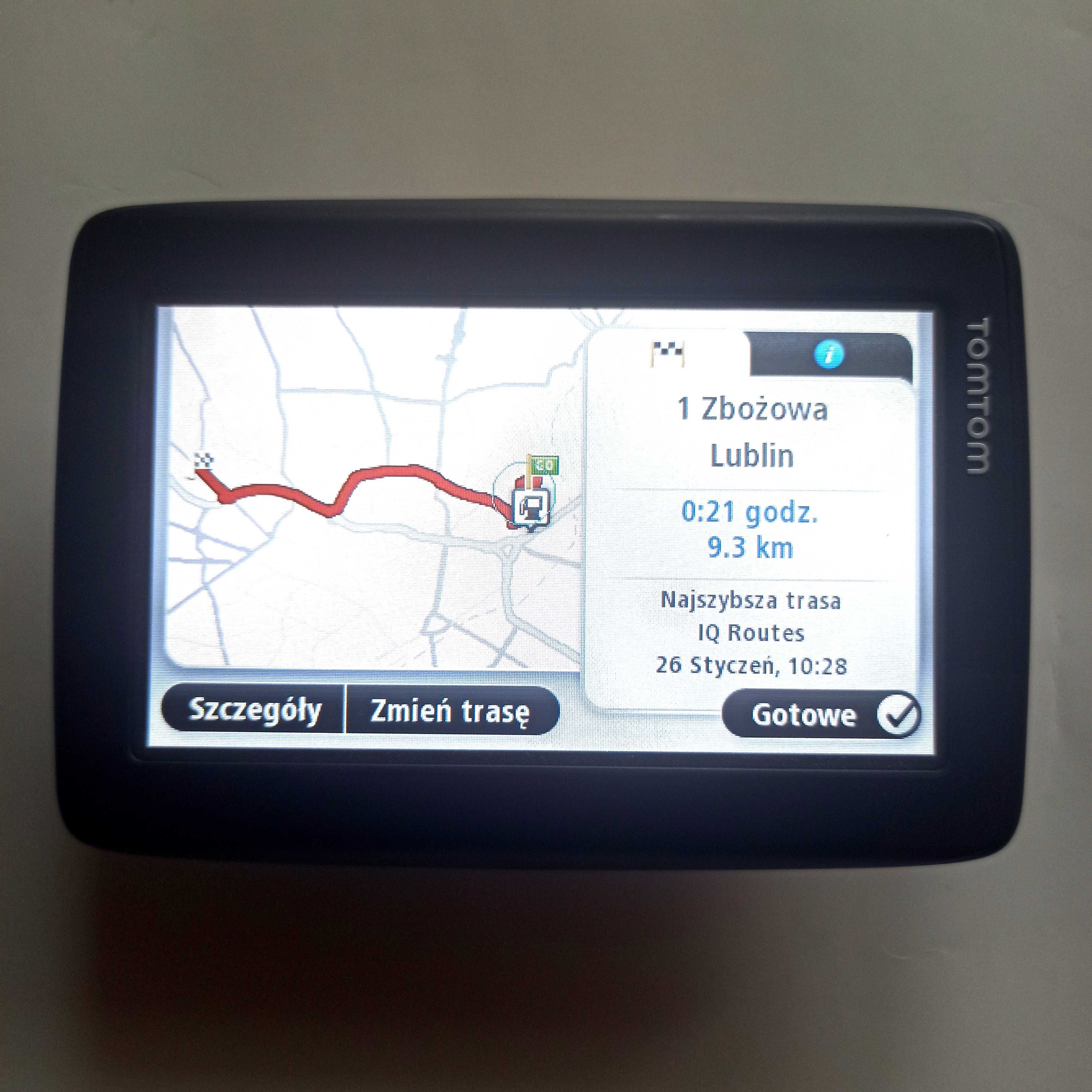 nawigacja Tomtom z mapami truck  na ciężarówkę