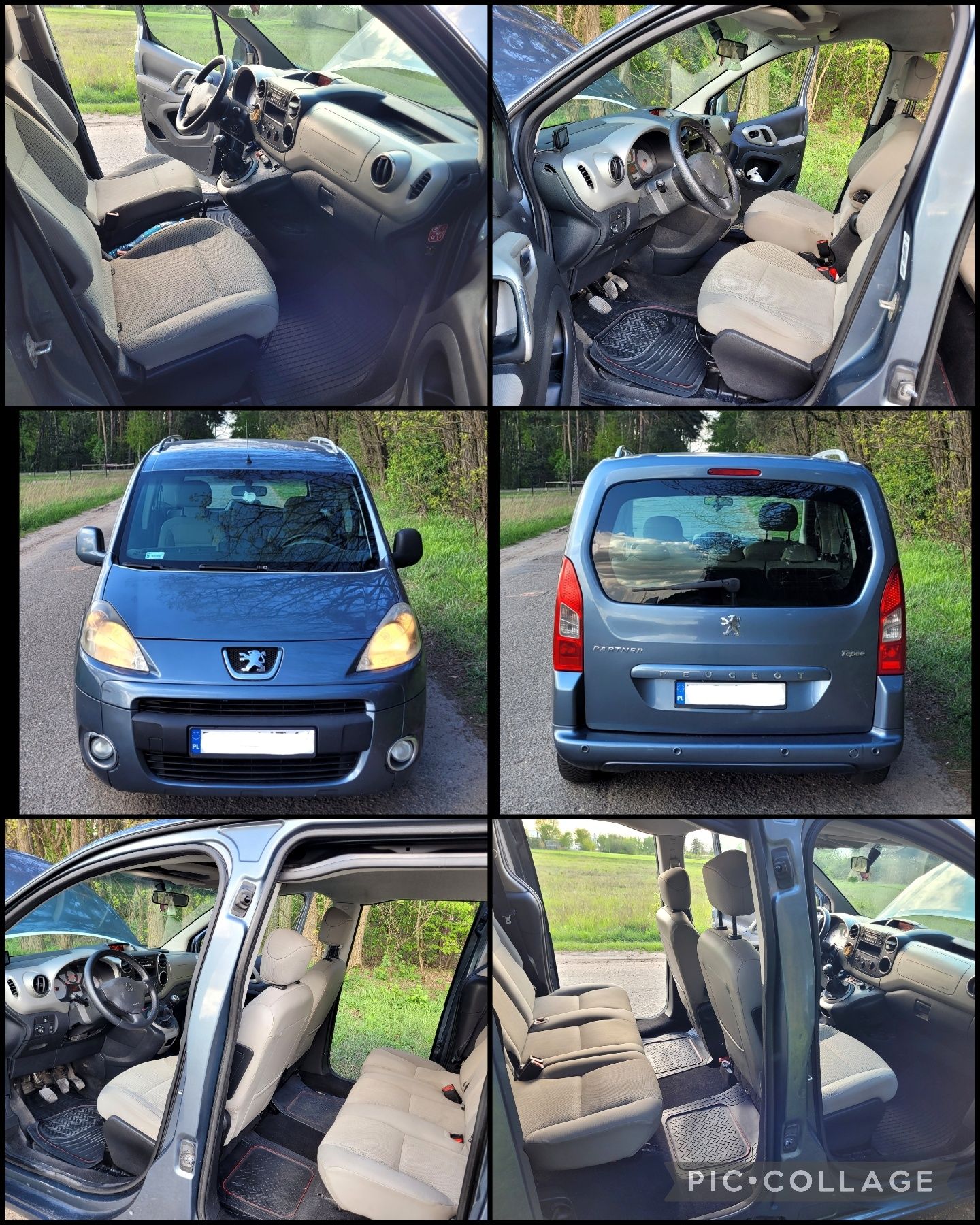 Peugeot Partner 1.6 HDi Klimatyzacja Wspomaganie Elektryka Isofix