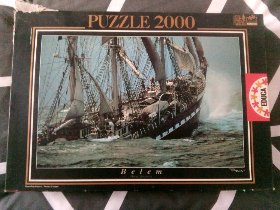 Quadro Puzzle 2000 peças - Veleiro Belém