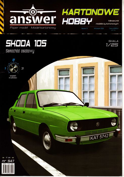 Skoda 105 Samochód osobowy