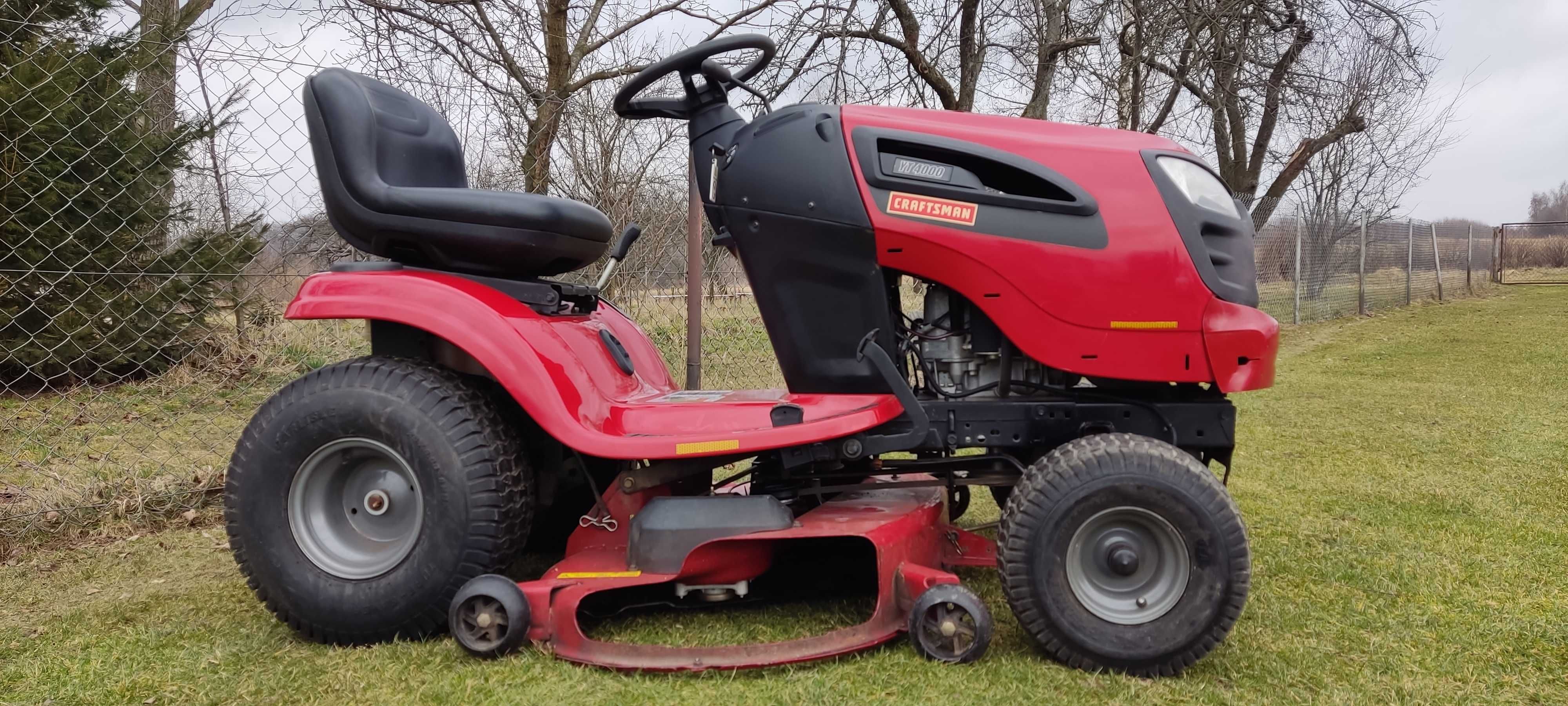 KOSIARKA Traktorek CRAFTSMAN 24 hp Briggs Cub Cadet Husqvarna John