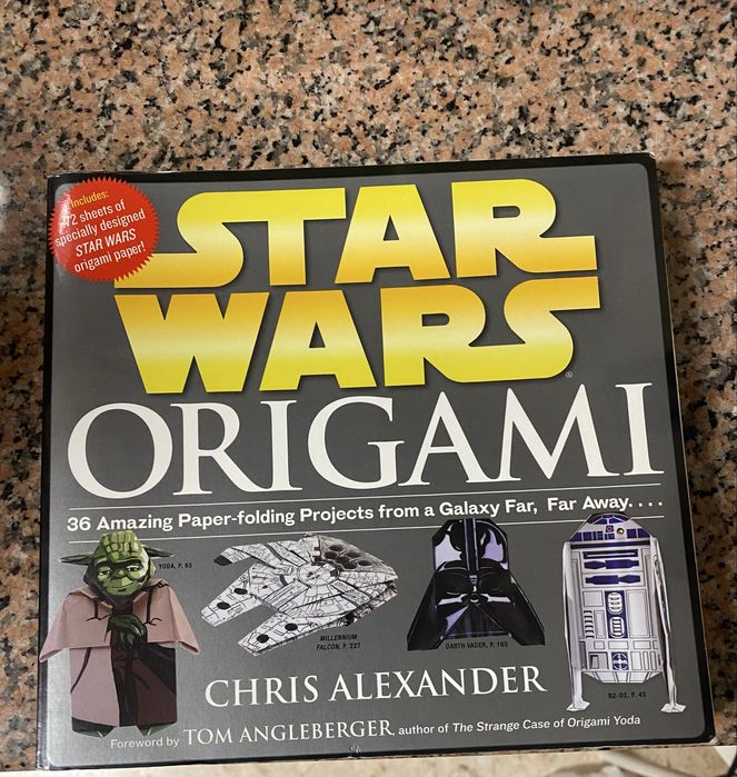 Star Wars Origami – Livro com 36 projetos e papéis temáticos!