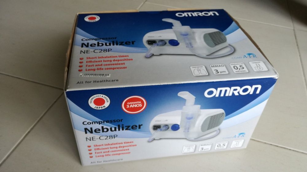 Nebulizações com compressor