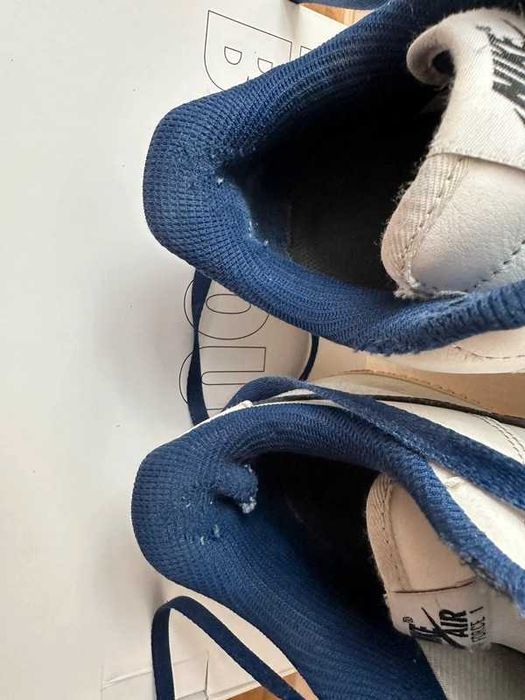 Nike AIR Force 1 białe rozmiar 42.5 by you custom