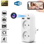 Camera oculta em extensão electrica c/ tomada USB discreta TDJJ892FIN4