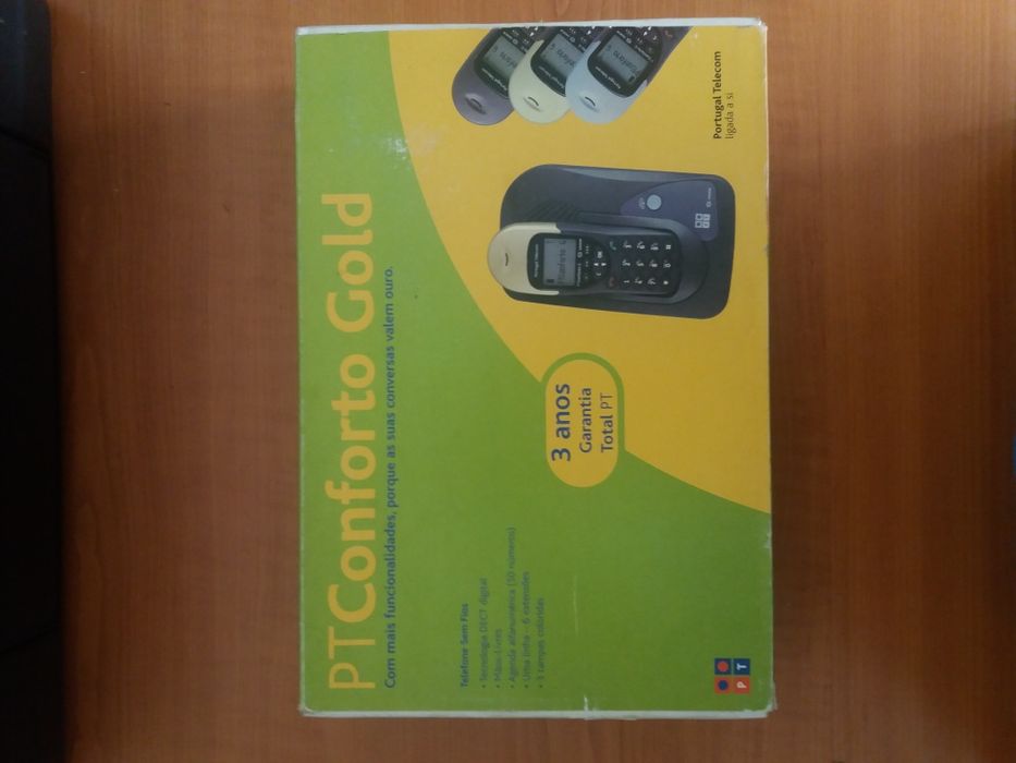 Telefone fixo PT Conforto Gold - SAGEM sem fios para peças / reparar