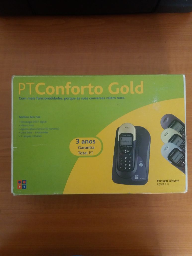 Telefone fixo PT Conforto Gold - SAGEM sem fios para peças / reparar