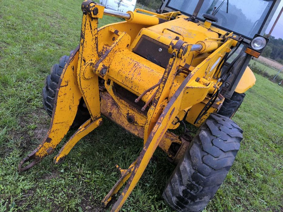 JCB 2 CX 2CX ładowarka mini ładowarka dwie osie skrętne weidman