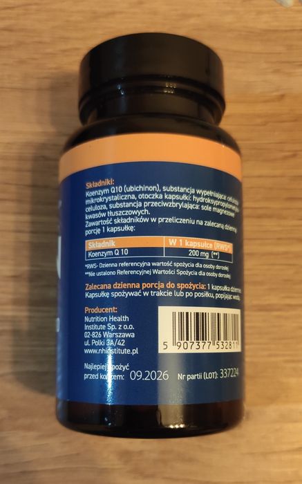 Qten, koenzym Q10 200 mg, 57 kapsułek