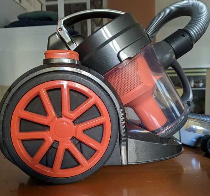 Odkurzacz bezworkowy cyklonowy KANWOD 3000, HEPA, 700W, mały i lekki